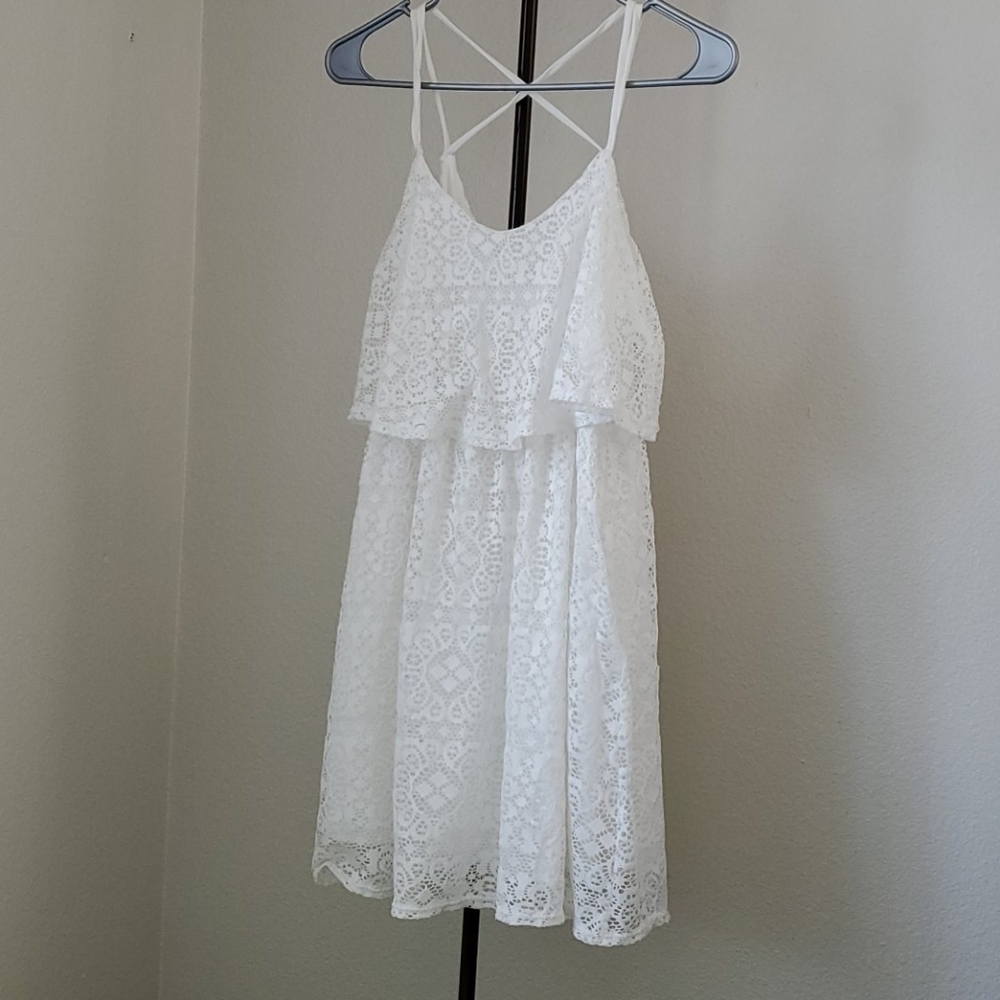 White dress